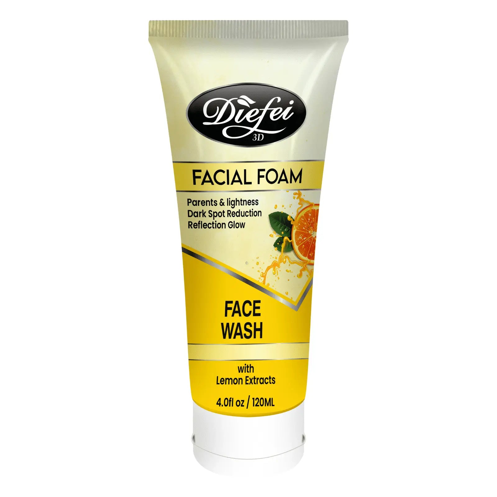Lemon_Facial_Foam_Facewash_-_DieFei-4389309-min Lemon Facial Foam Facewash tube
