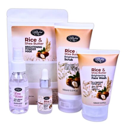 Rice & Shea Butter Facial Kit, shea butter